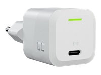 GREEN CELL Charger USB-C GaN GC PowerGaN 33W PD 3.0 QC 3.0 1x USB-C white