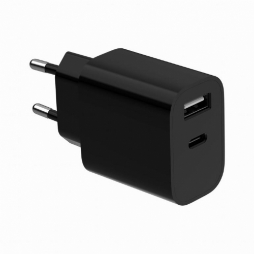 RGER USB UNIVERSAL BLACK/2P TA-UC-2AC12-01-BK GEMBIRD