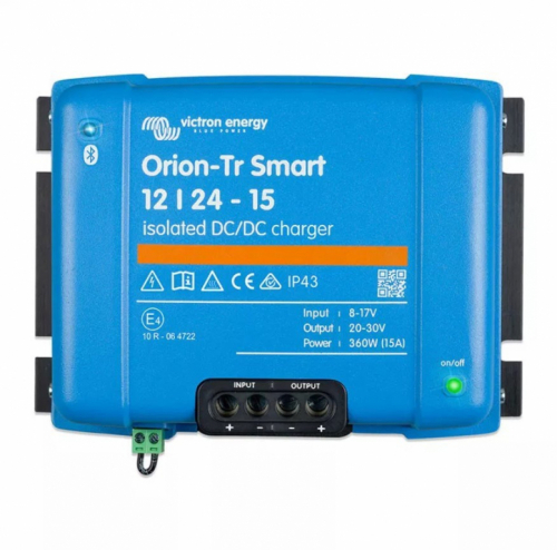 Victron Energy Orion-Tr Smart 12/24-15A DC-DC isolated charger