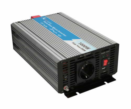 Extralink OPIP-1000W | Voltage converter | 12V - 230W, 1000W, pure sine