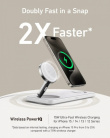 Anker MagGo 3-in-1 Pad 15W Qi2 white