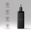 AXAGON ACU-DPQ100 GaN 3xport wall charger 100W black
