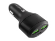 Natec Car charger 2x USB 1x USB-C QC 3.0