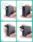 AUKEY AUKEY PA-B7O Omnia II G aN Wall Charger 3xUSB