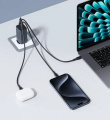 AUKEY PA-B6U OmniaMix II GaN 3xUSB (2xUSB C + 1xUSB A) 67W QC PD AFC SCP PPS UFCS