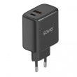 Savio Wall charger 30W Quick Charge, Power Delivery 3.0, LA-06/B