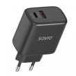 Savio Wall charger 30W Quick Charge, Power Delivery 3.0, LA-06/B