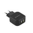 Qoltec Charger 17W | 5V | 3.4A | 2xUSB