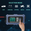 Qoltec Smart Microprocessor Battery Charger with Battery Tester and 12V Repair Function | 6A | LCD | Battery charger for AGM LiFePO4 GEL battery