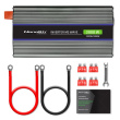Qoltec Monolith 2000 MS Wave Voltage Converter | 12V to 230V | 1000/2000W | USB