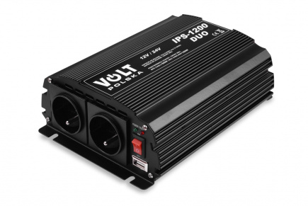 IPS 1200 DUO 12-24/230V (600/1200) voltage converter