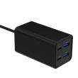Gembird Universal charger 65W GaN 2xUSB-A 2xUSB-C fast charger black