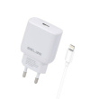 Beline Charger 30W USB-C + lightning cable, white