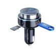 3MK Car charger transmitter 2xUSB-A+TF card +blueto