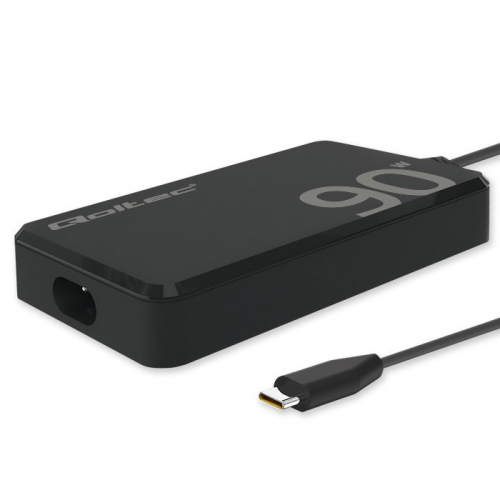 Qoltec Charger 90W PD 5V 20V 4.5A USB C 3.1