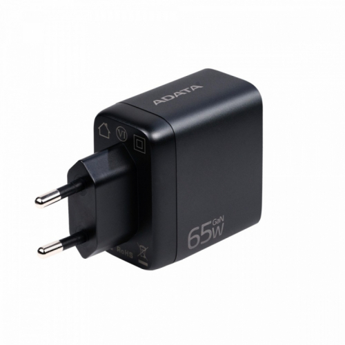 Adata Charger 65W GaN USB 2xUSBC 1xUSBA PD QC
