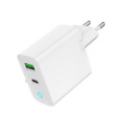 Gembird USB-A/USB-C Charger LED 20W PD QC3.0 White