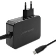 Qoltec GaN POWER PRO charger 1xUSB C, 90W, 5 20V