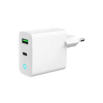 RGER USB 20W 2PORT/TA-UC-PDQC20L-W-01 GEMBIRD