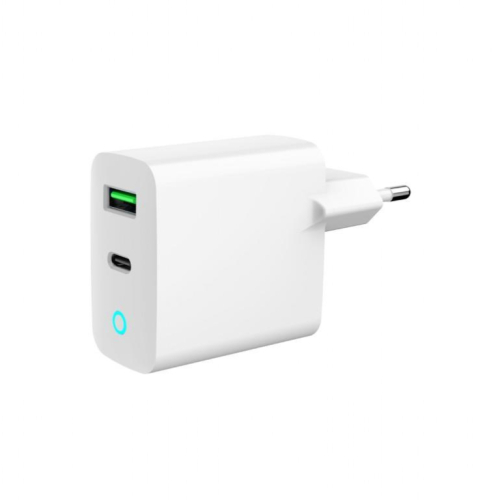 RGER USB 20W 2PORT/TA-UC-PDQC20L-W-01 GEMBIRD