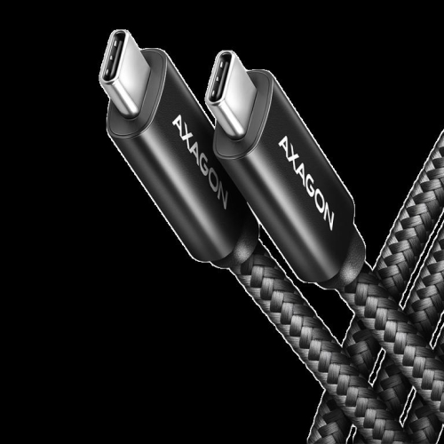 AXAGON BUCM4X-CM10AB NewGEN+ cable USB-C <-> USB-C, 1m, USB4 Gen 3×2,