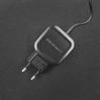 Qoltec Charger 17W | 5V | 3.4A | USB + USB typ C