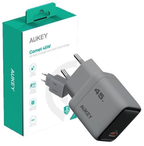 AUKEY Comet Wall Charger 1xUSB-C PD 45W PA-C2
