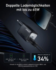 Anker Prime 735 67W 2xUSB-C 1xUSB-A Black