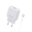 Beline Charger 25W USB-C + USB-C cable, white