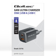 Qoltec GaN ULTRA 35W charger 5V 20V, 2.25A 3A, USB C 889620
