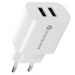 everActive PHONE CHARGER 2X USB 2, 4A 12W WHITE