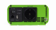 EnerGenie EG-PWC-PS500-01 power adapter/inverter Auto 500 W Black, Green