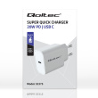 Qoltec Super Quick PD charger USB C, 20W, 5 12V
