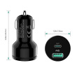 AUKEY Car Charger ultrafast CC-Y7 2 CC-Y7 2xUSB Power Delivery 2.0 5.4A 36W