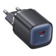 USAMS Charging 30W GaN USB-C Fast Charging black