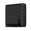 Gembird Universal charger 75W GaN 2xUSB-A 4xUSB-C fast charger black