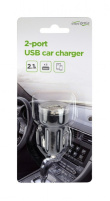 Gembird Car charger 2xUSB 2.1A black