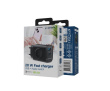 Gembird USB-A USB-C charger 20W PowerDelivery Quick Charge 3.0, black