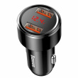 Baseus CCMLC20A-01 mobile device charger Smartphone Black USB Fast charging Auto