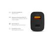 Green Cell CAD33 mobile device charger Black Indoor