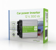 Gembird EG-PWC300-01 power adapter/inverter Auto 300 W Grey