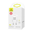USAMS Charger T20 2XUSB 2,1A Round