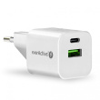 everActive CHARGER USB/USB-C QC3.0 30W WHITE
