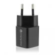 everActive CHARGER USB/USB-C QC3.0 30W BLACK