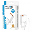 Beline Charger 65W GaN 2xUSB-C +USB-A + USB-C cable