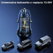 USAMS Car charger 30W 1xUSB+1 1xUSB-C Fast charge