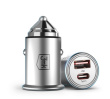 3MK Car charger 45W 1xUSB-C +USB-A