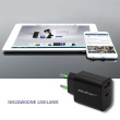 Qoltec Charger 18W 5-12V, 1.5-3A, USB C