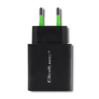 Qoltec Charger 18W 5-12V, 1.5-3A, USB C