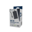 Gembird Universal charger 65W USB-C fast charger black